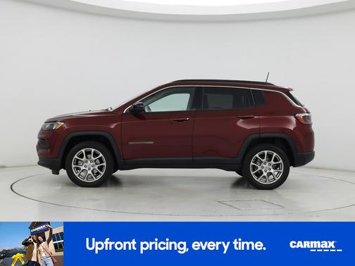 Red 2022 Jeep Compass Latitude Lux