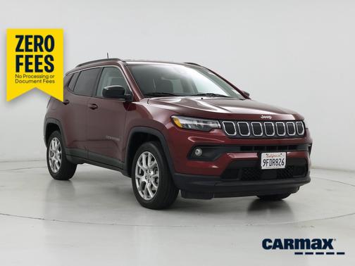 Red 2022 Jeep Compass Latitude Lux