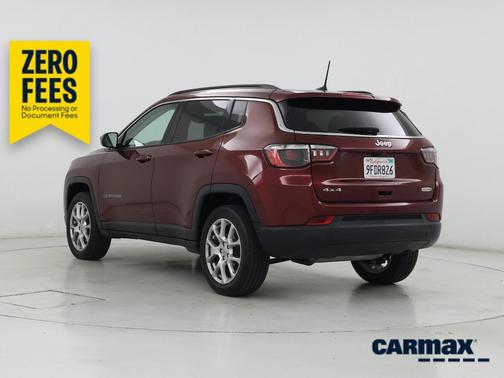 Red 2022 Jeep Compass Latitude Lux