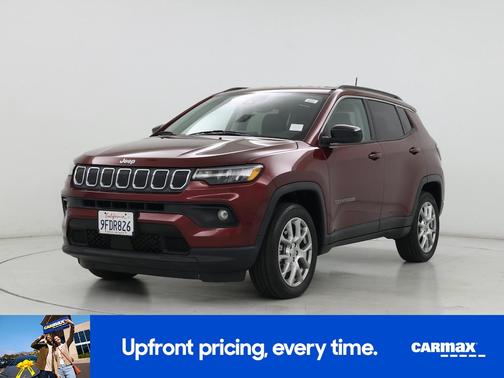 Red 2022 Jeep Compass Latitude Lux