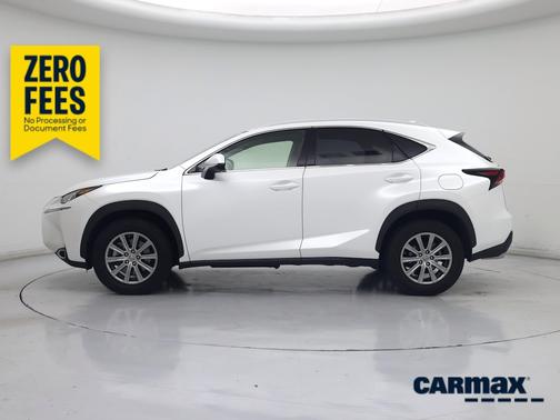 White 2017 Lexus NX 200t
