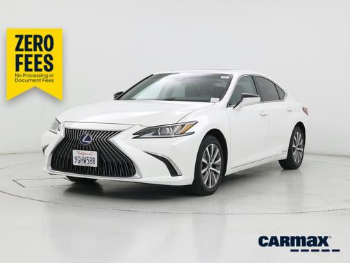 White 2021 Lexus ES 300h