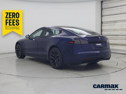 Blue 2022 Tesla Model S