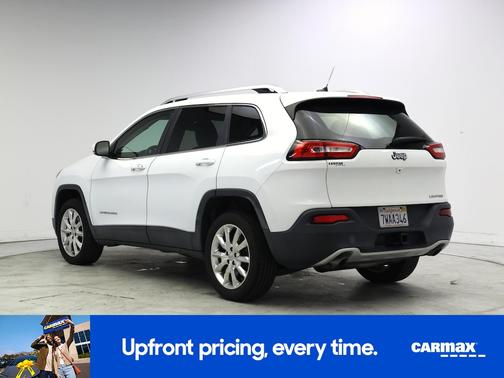 White 2014 Jeep Cherokee Limited