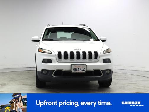 White 2014 Jeep Cherokee Limited