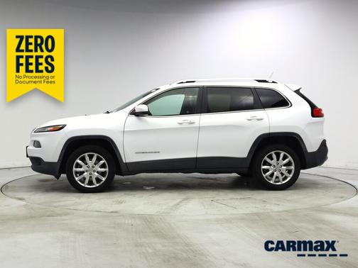 White 2014 Jeep Cherokee Limited