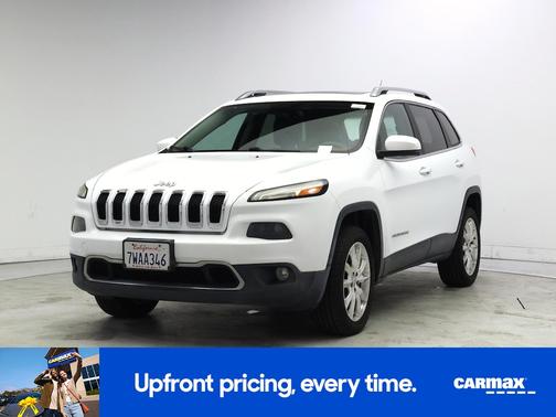 White 2014 Jeep Cherokee Limited