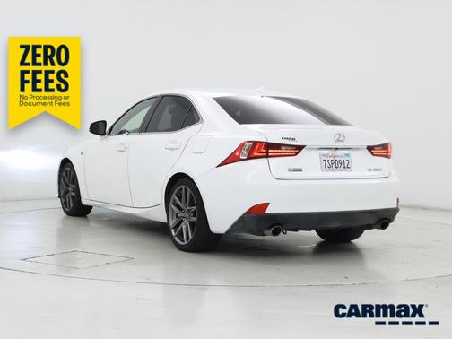 White 2014 Lexus IS 250