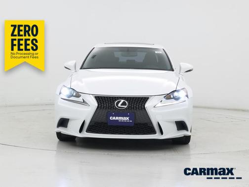 White 2014 Lexus IS 250