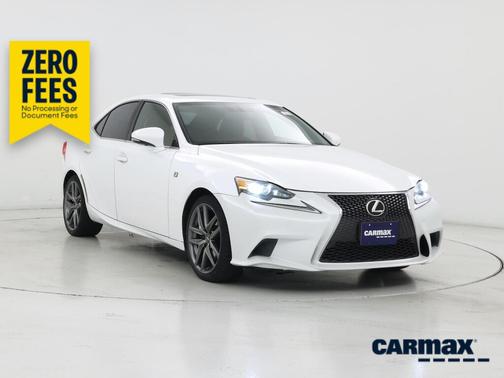 White 2014 Lexus IS 250