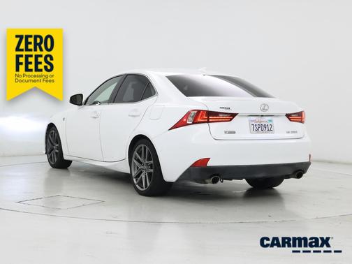 White 2014 Lexus IS 250