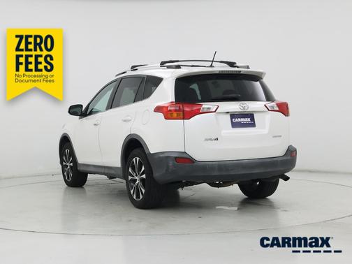 White 2015 Toyota RAV4 Limited