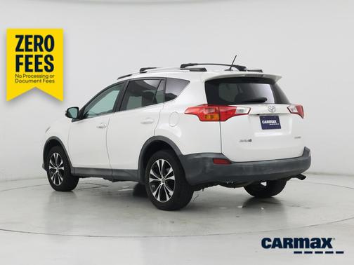 White 2015 Toyota RAV4 Limited