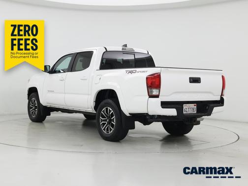 White 2021 Toyota Tacoma TRD Sport