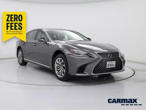 Gray 2018 Lexus LS 500