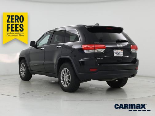 Black 2016 Jeep Grand Cherokee Limited