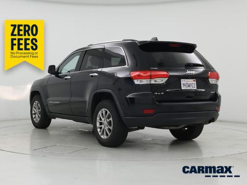 Black 2016 Jeep Grand Cherokee Limited