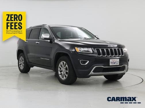 Black 2016 Jeep Grand Cherokee Limited
