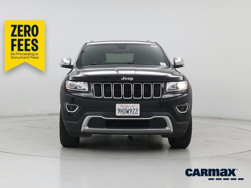 Black 2016 Jeep Grand Cherokee Limited