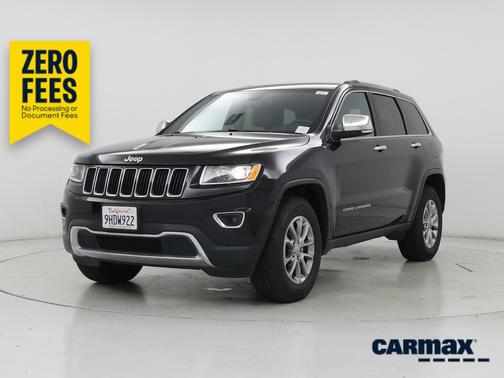 Black 2016 Jeep Grand Cherokee Limited