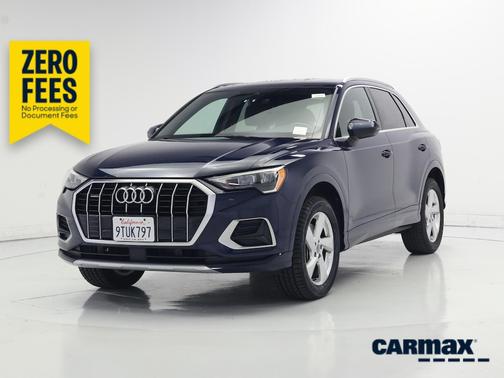 Blue 2020 Audi Q3 Premium