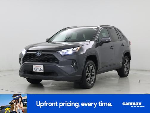 Gray 2022 Toyota RAV4 Hybrid XLE Premium
