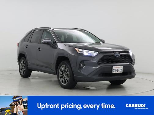 Gray 2022 Toyota RAV4 Hybrid XLE Premium
