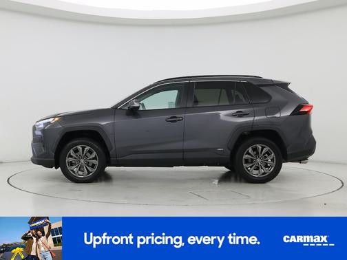 Gray 2022 Toyota RAV4 Hybrid XLE Premium