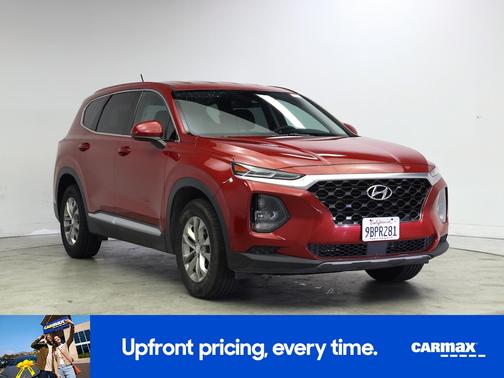 Red 2020 Hyundai SANTA FE SE
