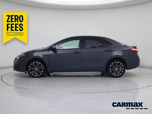 Blue 2015 Toyota Corolla S Plus