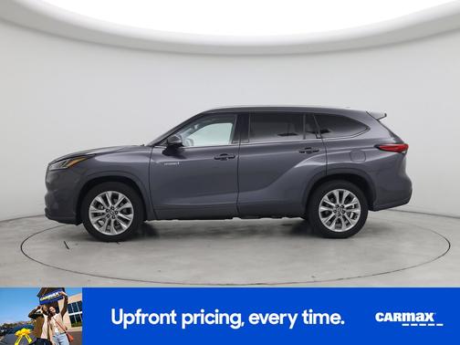 Gray 2020 Toyota Highlander Hybrid Limited