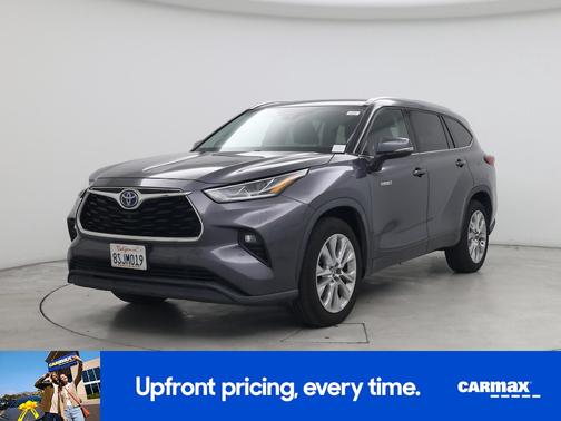 Gray 2020 Toyota Highlander Hybrid Limited