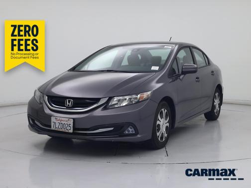 Gray 2015 Honda Civic Hybrid