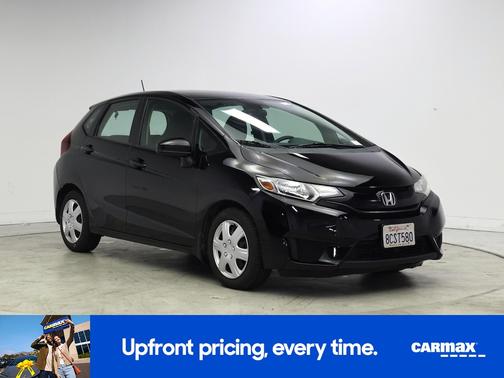 Black 2015 Honda Fit LX