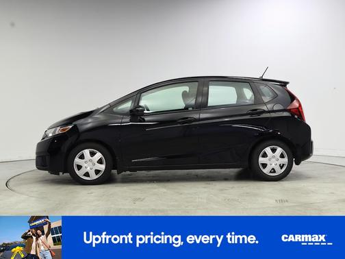 Black 2015 Honda Fit LX