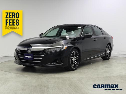 Black 2021 Honda Accord Hybrid Touring