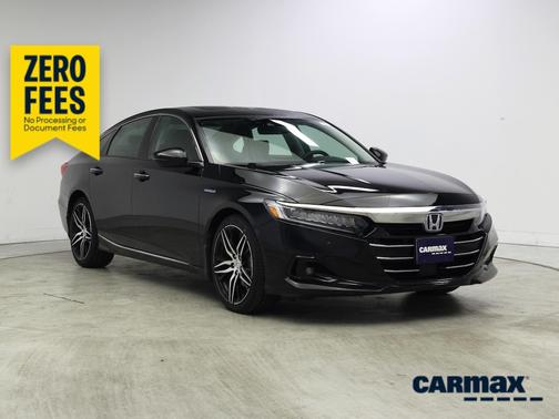 Black 2021 Honda Accord Hybrid Touring
