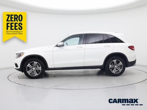 White 2017 Mercedes-Benz GLC 300