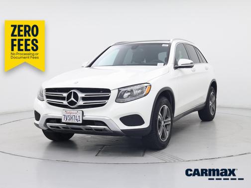 White 2017 Mercedes-Benz GLC 300