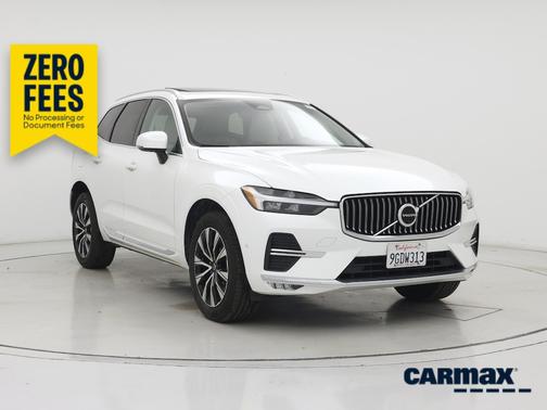 White 2023 Volvo XC60 B5 Plus Bright Theme