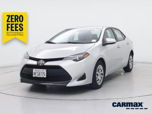 Silver 2019 Toyota Corolla LE