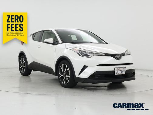 White 2019 Toyota C-HR XLE
