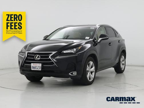 Black 2017 Lexus NX 200t