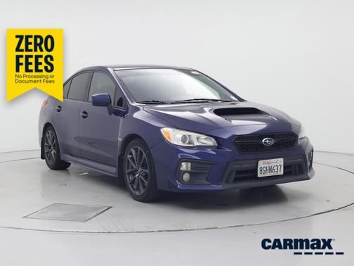 Blue 2019 Subaru WRX Premium