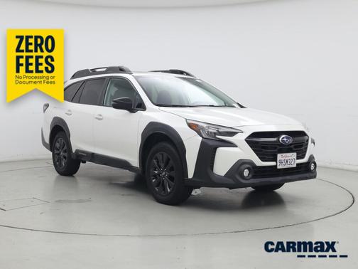 White 2024 Subaru Outback Onyx Edition XT