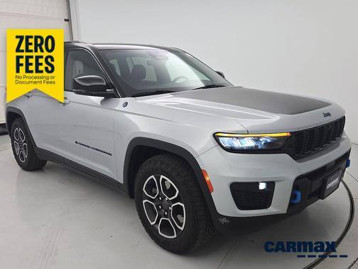Silver 2022 Jeep Grand Cherokee 4xe Trailhawk