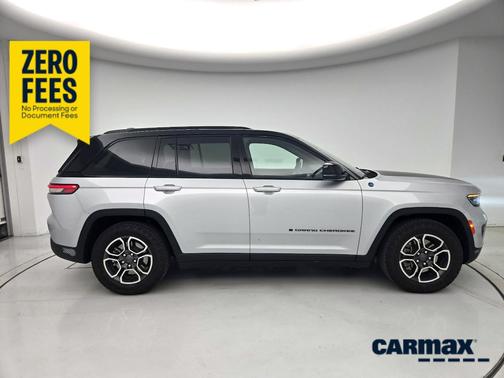 Silver 2022 Jeep Grand Cherokee 4xe Trailhawk