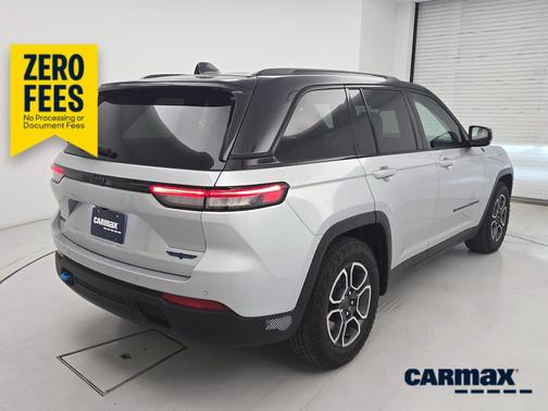 Silver 2022 Jeep Grand Cherokee 4xe Trailhawk