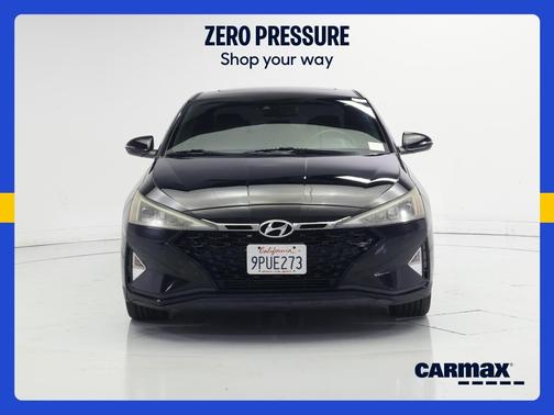 Black 2019 Hyundai ELANTRA Sport