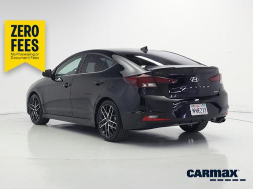 Black 2019 Hyundai ELANTRA Sport